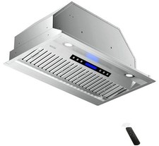EKON NAB02 30” 900 CFM Built-In Range Hood Insert SS Ducted/Ductless Built-in Range Hoods price