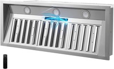 48-inch range Hood Built-in/Insert 48 inch Stainless Steel Kitchen Vent 1200 CFM Built-in Range Hoods price
