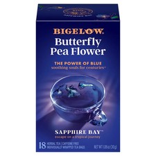 Bigelow Butterfly Pea Flower Sapphire Bay, Herbal Tea, Tea Bags, 18 Count Tea price