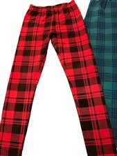 Cat and Jack Girls Plaid Leggings Set Of 2 Size 10-12 Girls' Leggings price