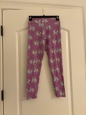 Lularoe Tween Leggings Disney Thumper girls size L/XL PRE OWNED Girls' Leggings price