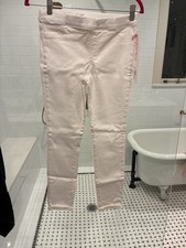 Vineyard Vines Girls White Denim Leggings White Cap Size 14 Girls' Leggings price