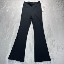Gap Kids Flare Leggings Girls XL 12 Black Cotton Stretch Elastic Waist Pull On Girls' Leggings price