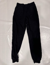 Girl’s The Children’s Place Fleece Jogger Pants - Black - Elastic Waist - 10/12 Girls' Leggings price