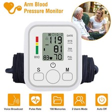 Digital Automatic Blood Pressure Monitor Upper Arm BP Machine Heart Rate Machine Blood Pressure Monitor price