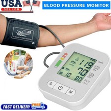 Blood Pressure Monitor Automatic Arm Digital BP Cuff Pulse Heart Rate Machine US Blood Pressure Monitor price