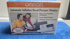 Omron HEM-712C Automatic Inflation Blood Pressure Monitor Tested Working Blood Pressure Monitor price