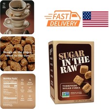 Sugar Turbinado Cane Sugar Cubes 17.6 Ounce Box Non GMO and Gluten Free Granulated and Cube Sugar price