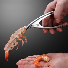 Stainless Steel Shrimp Deveiner Tool Prawn Peeler Cleaner Quick Seafood Prep 1pc Seafood price