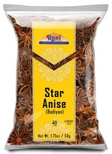 Rani Star Anise Seeds, Whole Pods (Badian Khatai) Spice 1.75oz (50g) Spices price