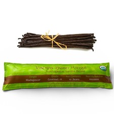 Organic Madagascar Vanilla Beans Whole Grade A Pods for Vanilla Extract & Baking Spices price