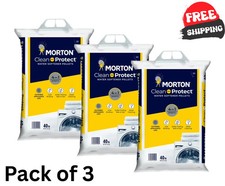Morton Salt Clean and Protect Water Softener Salt Pellets, 40 lb. Bag (3 PACK ) Salt price