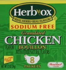 Herb-Ox Bouillon Chicken Instant Broth and Seasoning, 1.2 Ounce, 8 Packets Instant Soup and Bouillon price