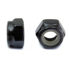 Nylon Insert Lock Nuts Steel w/ Black Oxide - M3 M4 M5 M6 M8 M10 DIN 985 Class 8 Nuts price