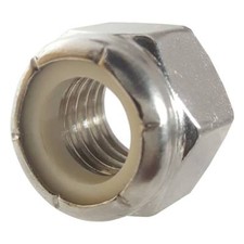 Stainless Steel Nylon Insert Hex Lock Nuts Nylock All Sizes and Quantities Nuts price