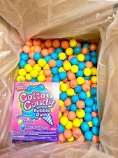 Dubble Bubble Cotton Candy One Inch Gumballs Bulk Candy 1LB 2LB 3LB 4LB 5LB Candy and Gum price