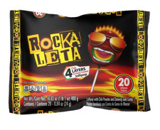 Sonric's Rockaleta Lollipops, Mexican Lollipop with Bubble Gum Center, 20 Count Candy and Gum price