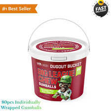 Bubble Gum Sour Cherry 80 Pcs Individually Wrapped Gumballs For  Picnics&Parties Candy and Gum price