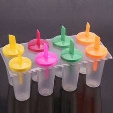 8-Cavity Ice Cream Lolly Maker Form DIY Pop Mould Frozen Popsicle Yogurt Molds Ice Cream price