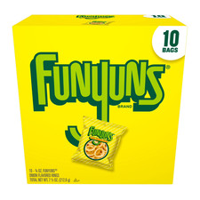 Funyuns Onion Ring Flavored Snack Chips, 10 Count Multipack Free Shipping Chips price