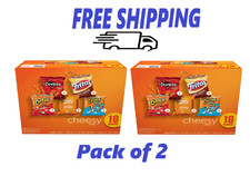 Frito-Lay Cheesy Snack Chips Variety Pack, 18 Count Multipack Box Pack of 2 Chips price