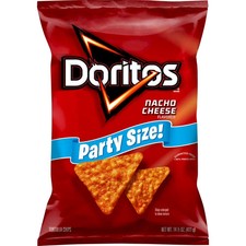 Doritos Nacho Cheese Tortilla Chips 14.5 oz Large Party Size Bag Snack Chips price