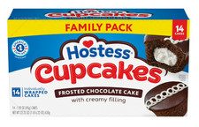 Hostess Cupcakes, Chocolate Snack Cakes, 22.22 oz Box (14 Ct.) Free Shipping Biscuits and Cakes price