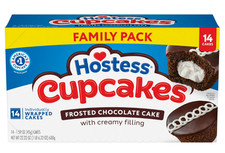 Hostess Cupcakes, Chocolate Snack Cakes, 22.22 oz Box (14 Ct.) Free Shipping Biscuits and Cakes price