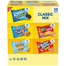 Nabisco Classic Mix Variety Pack 40 pk – Cookies & Crackers Snack Assortment Crackers and Cookies price