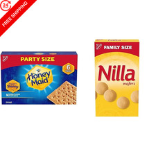 Honey Maid Graham Crackers and Nilla Wafers Cookies Variety Pack, Baking... Crackers and Cookies price