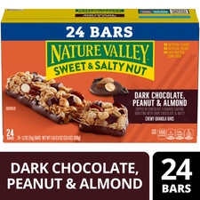 Nature Valley Chewy Granola Bars, Dark Chocolate Peanut Almond, 24 ct Granola and Bars price