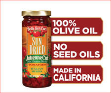 Bella Sun Luci Julienne Cut Sun Dried Tomatoes With Italian Herbs 8.5 oz Jar Dried Fruit price