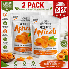 2 Pack Nature's Garden Probiotic Apricots Plump Dried Fruit 32 oz No Added Sugar Dried Fruit price