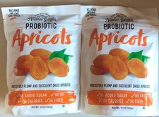 2 Nature's Garden Probiotic Apricots Plump Dried Fruit 12 oz Each, Exp:  09/2026 Dried Fruit price