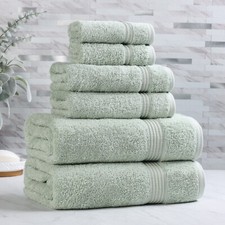 100% Egyptian Cotton Highly Absorbent Quick Dry 600 GSM 6 Piece Towel Set Hand / Face Towel price