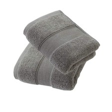 Premium 700GSM Cotton Towels, 2Pcs Face Hand Towels, Soft Quick Dry, Grey Hand / Face Towel price