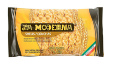LA MODERNA, Shells, Made with Durum Wheat Semolina, Enriched with Vitamins and I Flour and Semolina price