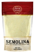 Semolina Flour 3 LB (48 Ounce) | USA Grown Semolina for Pizza, for Pasta, and... Flour and Semolina price