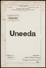 National Biscuit Company for Uneeda brand Certain Named Bakery Products and Bakery Products price