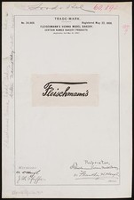 Fleischmanns Vienna Model Bakery Trademark 1900 Certain Named Bakery Products Bakery Products price
