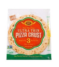 Golden Home Bakery Products Ultra Thin Pizza Crust, 12" (3 Pack) Bakery Products price