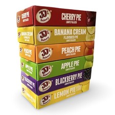 JJ's Bakery Fruit Pie Variety Pack | 6 Flavors | 6 Pack Bakery Products price