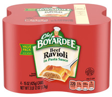 Chef Boyardee Beef Ravioli, 15 Oz, 4 Pack FREE SHIPPING Pasta price