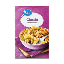 Great Value Classic Pasta Salad 7.75 Oz (Shelf Stable, Packaged Meals) Pasta price