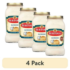 4 pack,Bertolli Classic Alfredo Pasta Sauce with Fresh Cream, 15 oz. Pasta price