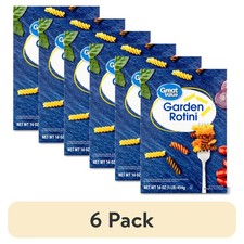 (6 pack) Great Value Garden Rotini Pasta, 16 oz Pasta price