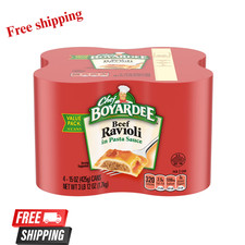 Chef Boyardee Beef Ravioli, 15 Oz, 4 Pack FREE SHIPPING****** Pasta price
