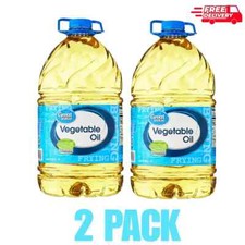 (2 pack )Great Value Vegetable Oil, 1 Gallon choice for all of your cooking New Vegetable Oils price