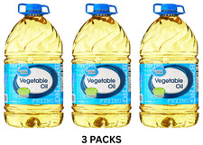 3 pack Great Value Vegetable Oil, 1 Gallon choice for all of your cooking Vegetable Oils price