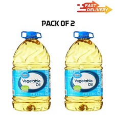 (2 pack )Great Value Vegetable Oil, 1 Gallon choice for all of your cooking New Vegetable Oils price